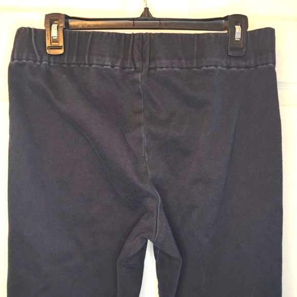 Soft Surroundings Pull-On Black Soft Denim Pants Size MP - Picture 5 of 9